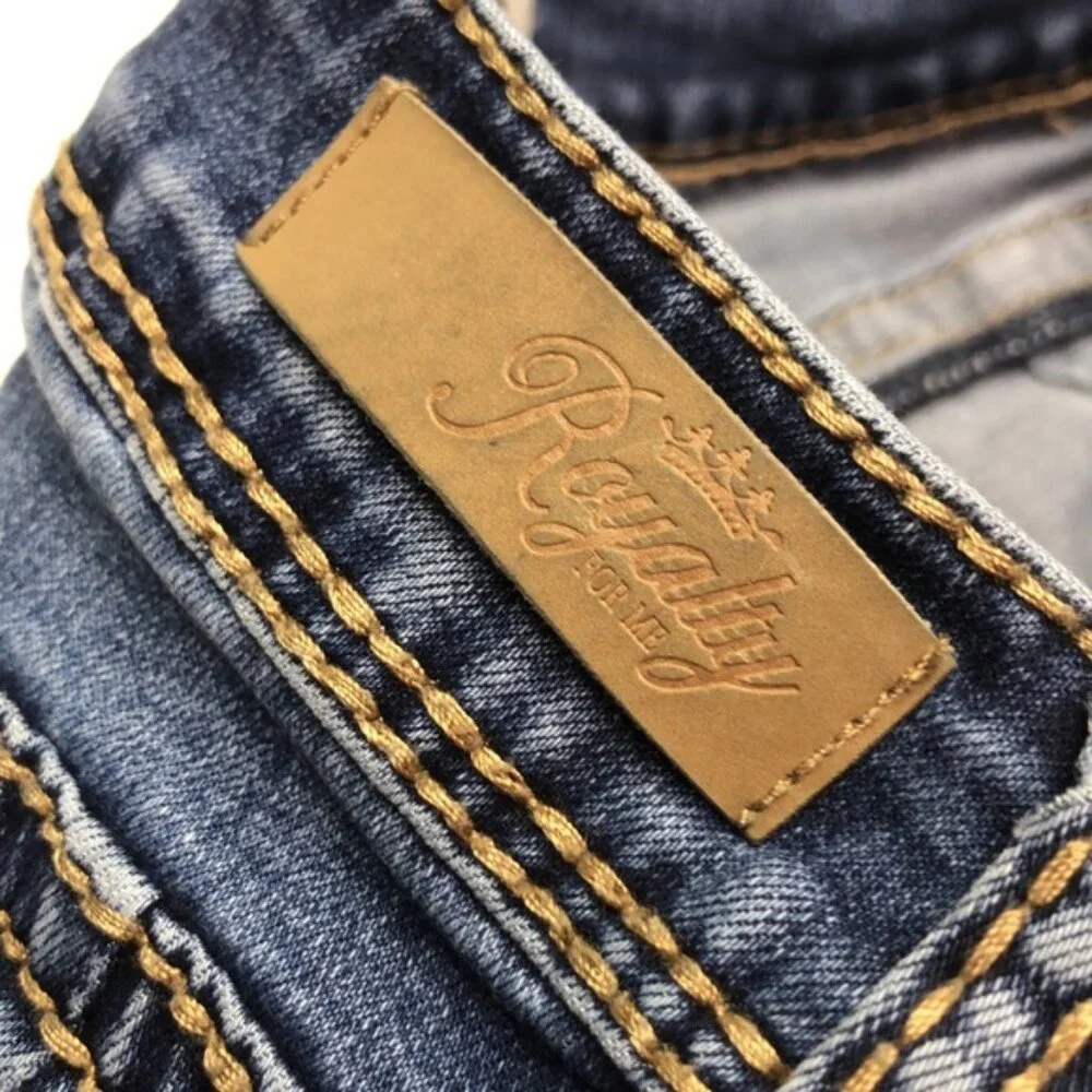 ROYALTY FOR ME MID-RISE SKINNY JEANS 8/29x28 ⭐️